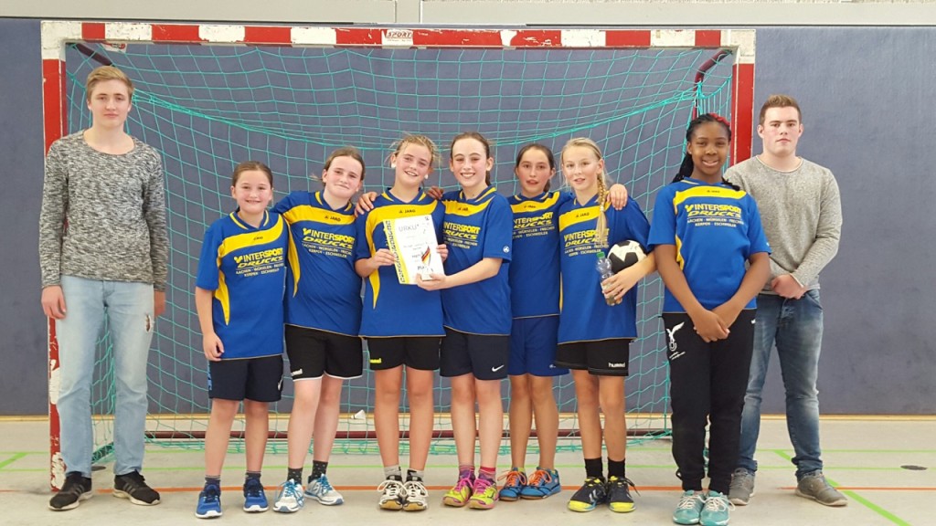 Unsere Handball-Mädchen WK IV sind Städteregionsmeister!!!