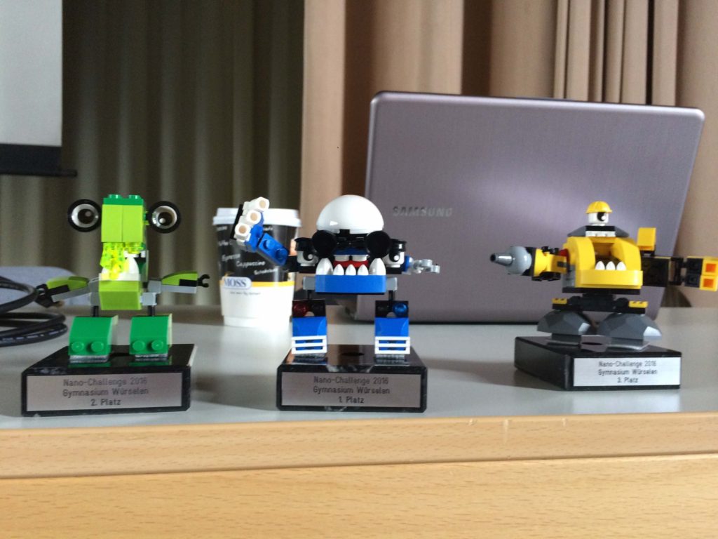 Robotikwettbewerb am Gymnasium