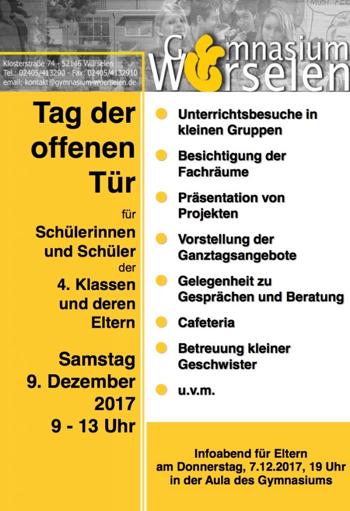 Tag der offenen Tür
