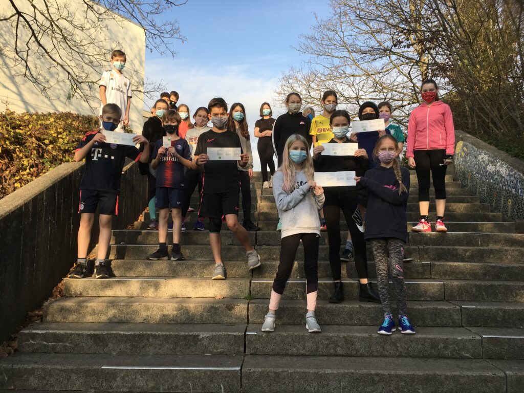 Jährlicher Erwerb der DLV - Laufabzeichen