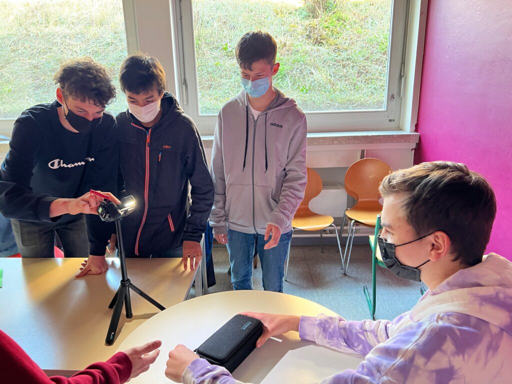 Virtuelle 360°-Tour durch unsere Schule