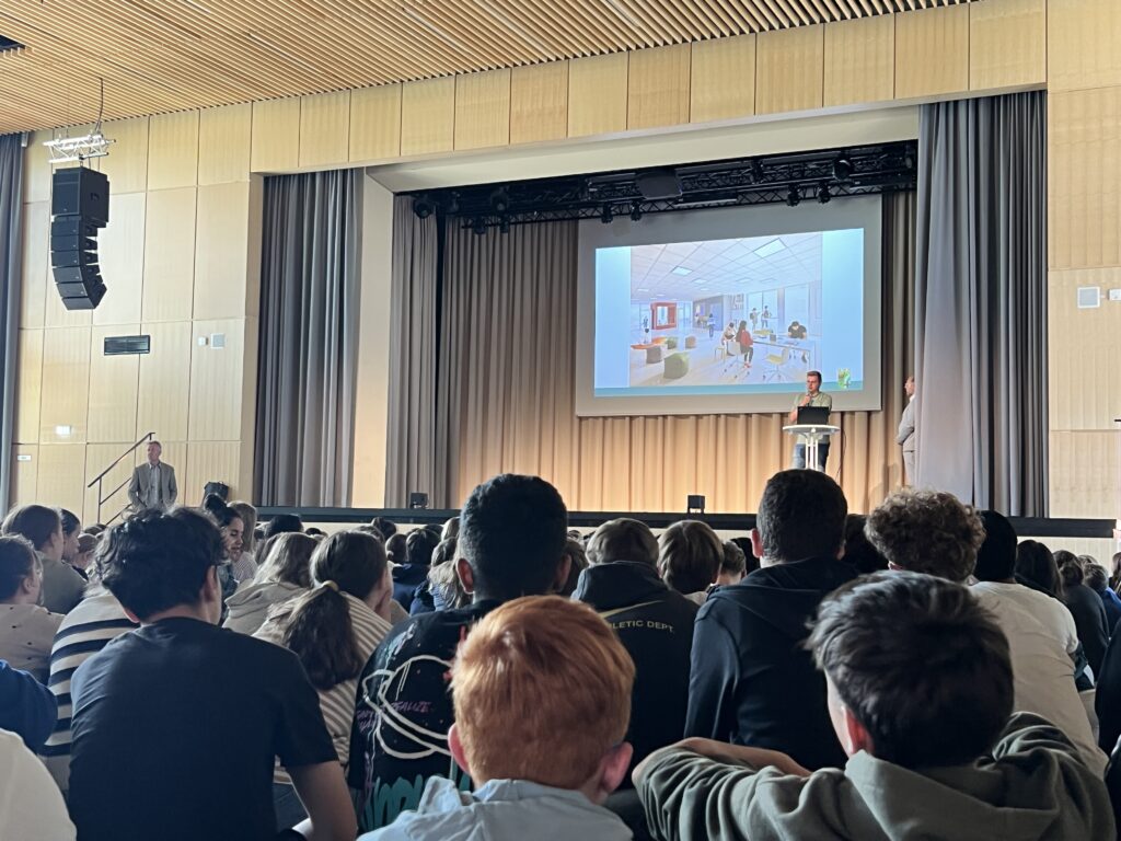 Abriss und Neubau des Gymnasiums der Stadt Würselen